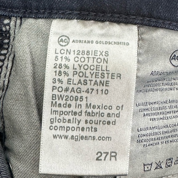 AG Adriano Goldschmied the legging super skinny contour 360 jeans - 27R - Picture 7 of 7